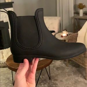 Jeffrey Campbell Forecast Chelsea Rain Boots